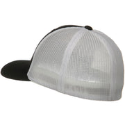 Flexfit Mesh Cotton Twill Trucker  2 Tone Cap