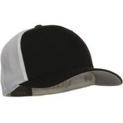 Flexfit Mesh Cotton Twill Trucker  2 Tone Cap