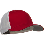 Flexfit Mesh Cotton Twill Trucker  2 Tone Cap