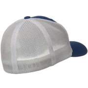 Flexfit Mesh Cotton Twill Trucker  2 Tone Cap