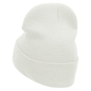 Monopoly Houses Embroidered 12 inch Acrylic Cuffed Long Beanie