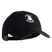 Keep It Spooky Embroidered Low Profile Cotton Cap - Black OSFM