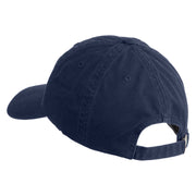 Keep It Spooky Embroidered Low Profile Cotton Cap - Navy OSFM