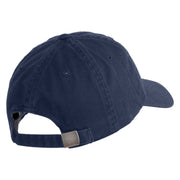 Keep It Spooky Embroidered Low Profile Cotton Cap - Navy OSFM