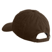 Keep It Spooky Embroidered Low Profile Cotton Cap - Brown OSFM