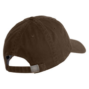Keep It Spooky Embroidered Low Profile Cotton Cap - Brown OSFM