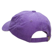 Rosey Heart Embroidered Unstructured Cotton Cap