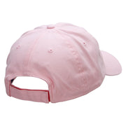 Key Of Love Embroidered Low Profile Dyed Cotton Twill Cap