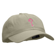 Key Of Love Embroidered Low Profile Dyed Cotton Twill Cap