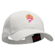 Mermaid Sunset Low Profile Cap - White OSFM