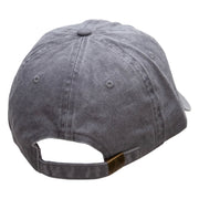 Hammerhead Embroidered Pigment Dyed Wash Cap - Grey OSFM