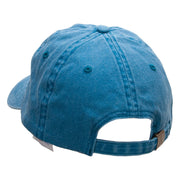 Hammerhead Embroidered Pigment Dyed Wash Cap - Turquoise OSFM