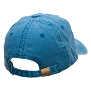 Hammerhead Embroidered Pigment Dyed Wash Cap - Turquoise OSFM