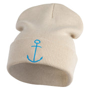 Sponge Crusty Crab Employee Uniform Embroidered 12" Beanie - Birch OSFM