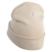 Sponge Crusty Crab Employee Uniform Embroidered 12" Beanie - Birch OSFM