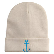 Sponge Crusty Crab Employee Uniform Embroidered 12" Beanie - Birch OSFM
