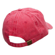 Hammerhead Embroidered Pigment Dyed Wash Cap - Fuchsia OSFM