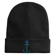 Sponge Crusty Crab Employee Uniform Embroidered 12" Beanie - Black OSFM