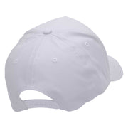 Tattoo Koi Fish Embroidered Pro Style Twill Caps - White OSFM