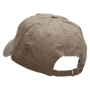 Beware of Crocodile Pigment Dyed Special Cotton Cap - Khaki OSFM