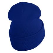 Inside Emotions Sadness Embroidered 12" Long Knitted Beanie - Royal OSFM