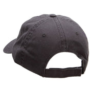 Good Game Embroidered Garment Washed Cotton Twill Cap - Charcoal OSFM