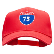 Interstate 75 Solid Cotton Twill Low Profile Snap Cap