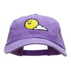 Sunny Smile Embroidered Unstructured Cotton Cap