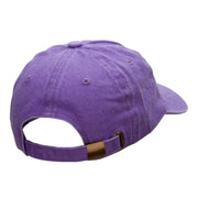 Sunny Smile Embroidered Unstructured Cotton Cap