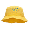 Butterfly Outline Embroidered Bucket Hat