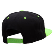 Long Board Riding Embroidered Wool Blend Classic Snapback