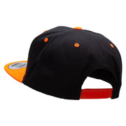 Long Board Riding Embroidered Wool Blend Classic Snapback