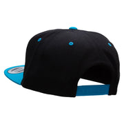 Long Board Riding Embroidered Wool Blend Classic Snapback