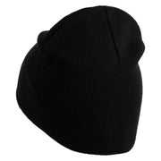 This is My Halloween Costume Embroidered 8" Short Beanie - Black OSFM