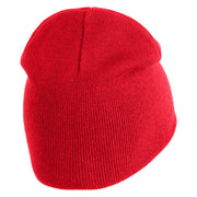 This is My Halloween Costume Embroidered 8" Short Beanie - Red OSFM
