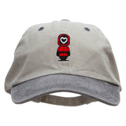 Heart Games Embroidered Pigment Dyed Wash Caps