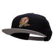 Cobra Karate Embroidered Wool Blend Pro Style Snapback