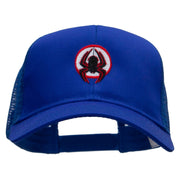 Super Spider Embroidered Solid Cotton Prostyle Twill Mesh Cap