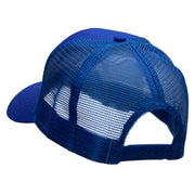 Super Spider Embroidered Solid Cotton Prostyle Twill Mesh Cap