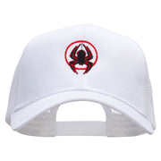 Super Spider Embroidered Solid Cotton Prostyle Twill Mesh Cap