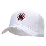 Super Spider Embroidered Solid Cotton Prostyle Twill Mesh Cap