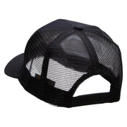 Super Spider Embroidered Solid Cotton Prostyle Twill Mesh Cap