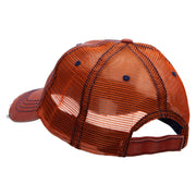 The Rodeo Embroidered Low Profile Special Cotton Mesh Cap