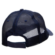 The Rodeo Embroidered Low Profile Special Cotton Mesh Cap