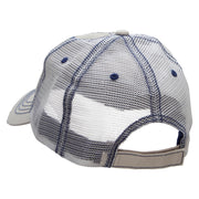 Wanted Embroidered Low Profile Special Cotton Mesh Cap