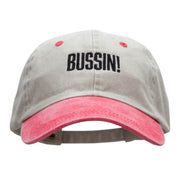 BUSSIN Embroidered Pigment Dyed Wash Caps