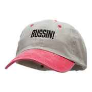 BUSSIN Embroidered Pigment Dyed Wash Caps