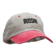 BUSSIN Embroidered Pigment Dyed Wash Caps