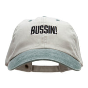 BUSSIN Embroidered Pigment Dyed Wash Caps