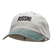 BUSSIN Embroidered Pigment Dyed Wash Caps